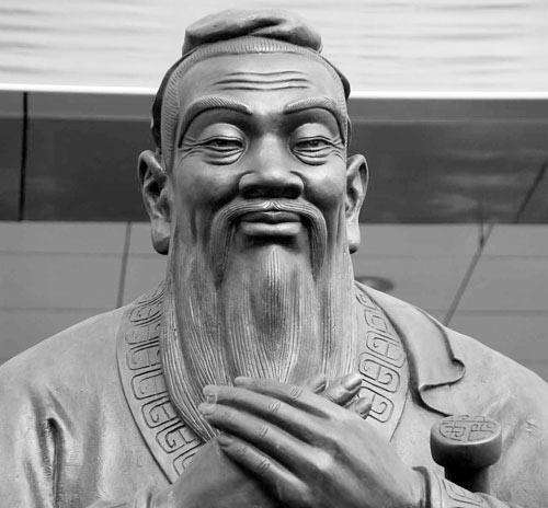 5米孔子雕像-学？鬃拥袼-校园文化孔圣人雕像